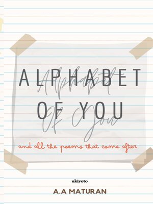 cover image of Alphabet of You